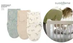 Babies 'R' Us SwaddleMe by Ingenuity Monogram Collection - Born Free 3PK offer