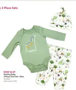 Babies 'R' Us Sterling Baby 3 Piece Pant Set - Dino offer