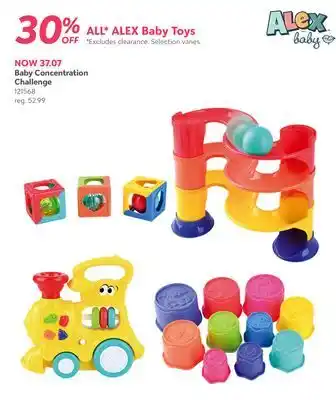 Babies 'R' Us Baby Concentration Challenge offer