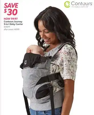 Babies 'R' Us Contours Journey 5-in-1 Baby Carrier offer