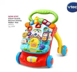 Babies 'R' Us VTech Stroll & Discover Activity Walker - Red offer