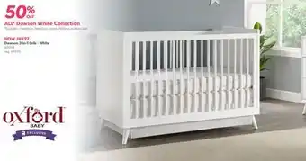 Babies 'R' Us Dawson 3-in-1 Crib - White offer