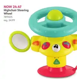 Babies 'R' Us Highchair Steering Wheel offer