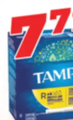 Familiprix Tampax tampons regular abs 40un offer