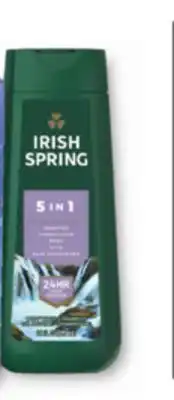 Familiprix IRISH SPRING or SOFTSOAP, Gels Selected body washes offer