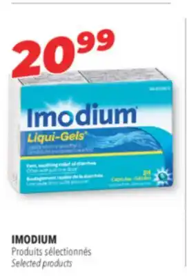 Familiprix IMODIUM, Selected products offer