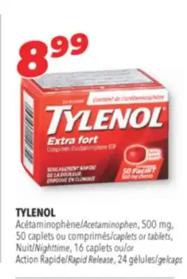 Familiprix TYLENOL, Complete, cold, cough and flu, selected sizes offer