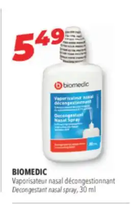 Familiprix BIOMEDIC, Decongestant nasal spray, 30 ml offer