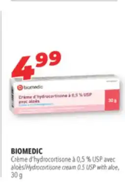 Familiprix BIOMEDIC, Hydrocortisone cream 0.5 USP with aloe, 30 g offer