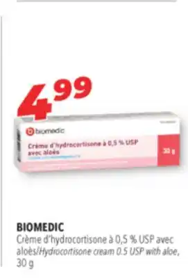 Familiprix BIOMEDIC, Hydrocortisone cream 0.5 USP with aloe, 30 g offer