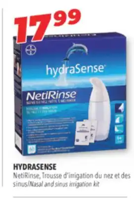 Familiprix HYDRASENSE, Nasal and sinus irrigation kit offer