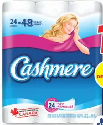 Familiprix CASHMERE Bathroom tissue, 24 doubles offer