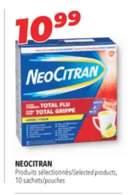 Familiprix NEOCITRAN, Selected products, 10 pouches offer