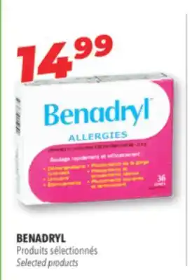 Familiprix BENADRYL, Selected products offer