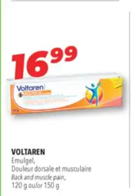 Familiprix VOLTAREN Emulgel, Back and muscle pain offer