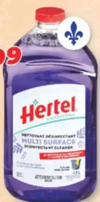 Familiprix HERTEL Multi surface disinfectant cleaner offer