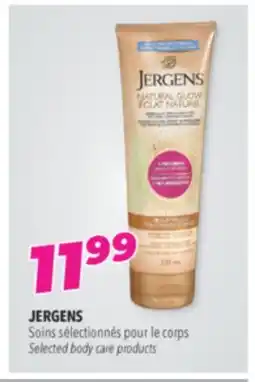 Familiprix JERGENS, Selected body care products offer