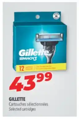 Familiprix GILLETTE, Selected cartridges offer