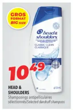 Familiprix HEAD & SHOULDERS, Selected dandruff shampoos offer