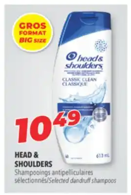 Familiprix HEAD & SHOULDERS, Selected dandruff shampoos offer