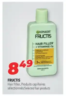 Familiprix FRUCTIS Hair Filler, Selected hair products offer