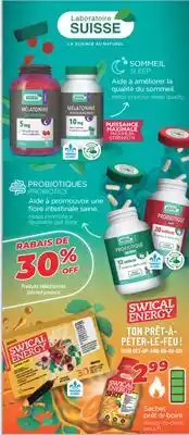 Familiprix LABORATOIRE SUISSE, Swical Energy Shot, Vitamins and plant extracts, 30 ml offer