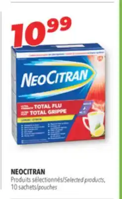 Familiprix NEOCITRAN Selected products, 10 sachets offer