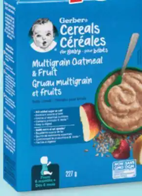 Familiprix GERBER, Baby cereals, 227 g offer