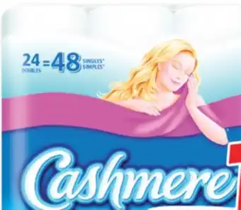 Familiprix CASHMERE 2 ply bathroom tissue rolls 24un offer