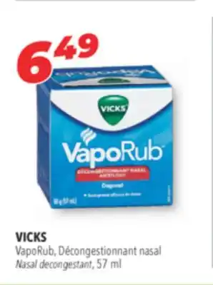 Familiprix VICKS Nasal decongestant, 57 ml offer