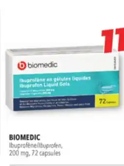 Familiprix Biomedic ibuprofen 200mg caplets 200un offer