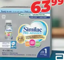 Familiprix SIMILAC, Pro-Advance, Infant formula, ready to feed, 16 x 235 ml offer