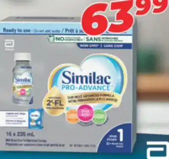 Familiprix SIMILAC, Pro-Advance, Infant formula, ready to feed, 16 x 235 ml offer