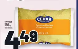 Metro COUSCOUS CEDAR | CEDAR COUSCOUS offer