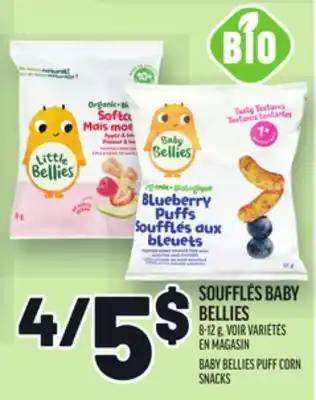 Metro SOUFFLÉS BABY BELLIES | BABY BELLIES PUFF CORN SNACKS offer