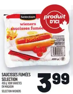 Metro SAUCISSES FUMÉES SELECTION | SELECTION WIENERS offer