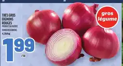 Metro TRÈS GROS OIGNONS ROUGES | JUMBO RED ONIONS offer