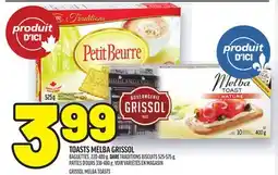 Metro TOASTS MELBA GRISSOL | GRISSOL MELBA TOASTS offer