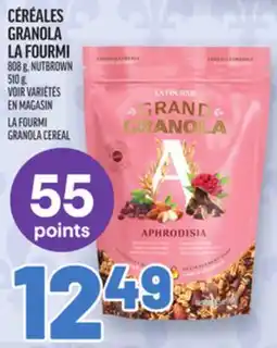 Metro CÉRÉALES GRANOLA LA FOURMI | LA FOURMI GRANOLA CEREAL offer