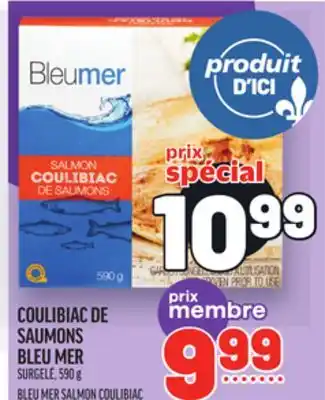 Metro COULIBIAC DE SAUMONS BLEU MER | BLEU MER SALMON COULIBIAC offer