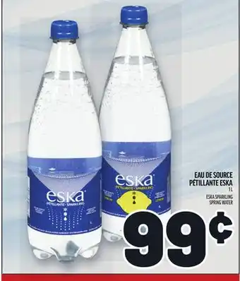 Metro EAU DE SOURCE PÉTILLANTE ESKA | ESKA SPARKLING SPRING WATER offer