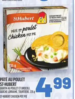 Metro PÂTÉ AU POULET ST-HUBERT | ST-HUBERT CHICKEN POT PIE offer