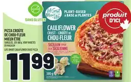 Metro PIZZA CROÛTE DE CHOU-FLEUR MIEUX-ÊTRE | LIFE SMART CAULIFLOWER CRUST PIZZA offer