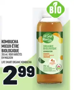 Metro KOMBUCHA MIEUX-ÊTRE BIOLOGIQUE | LIFE SMART ORGANIC KOMBUCHA offer