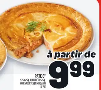 Metro PÂTÉ 8 | 8 PIE offer