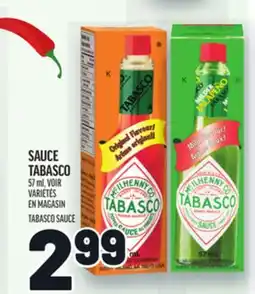 Metro SAUCE TABASCO | TABASCO SAUCE offer