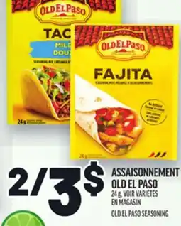 Metro ASSAISONNEMENT OLD EL PASO | OLD EL PASO SEASONING offer