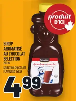 Metro SIROP AROMATISÉ AU CHOCOLAT SELECTION | SELECTION CHOCOLATE FLAVOURED SYRUP offer