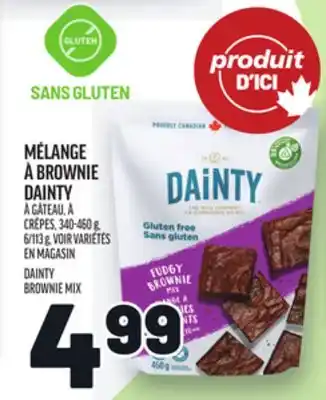 Metro MÉLANGE À BROWNIE DAINTY | DAINTY BROWNIE MIX offer