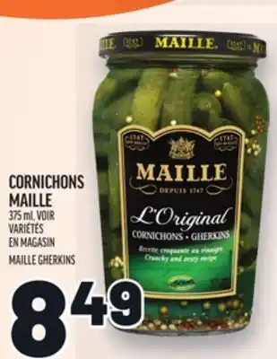 Metro CORNICHONS MAILLE | MAILLE GHERKINS offer